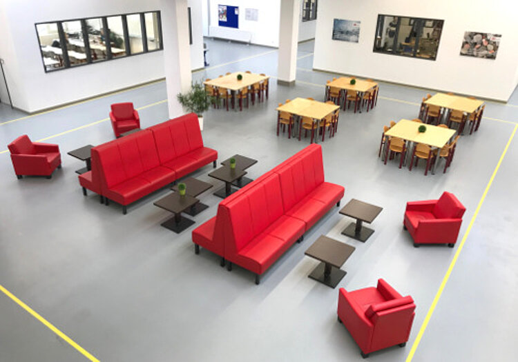 Neue Lounge zum Entspannen Neue Lounge zum Entspannen