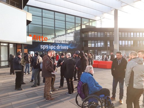 Besuch der SPS-Messe Nürnberg-2